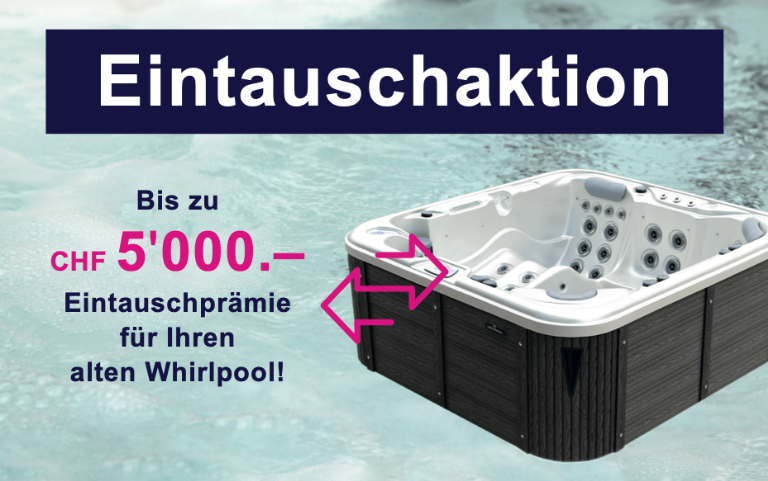Eintauschaktion Aussenwhirlpool